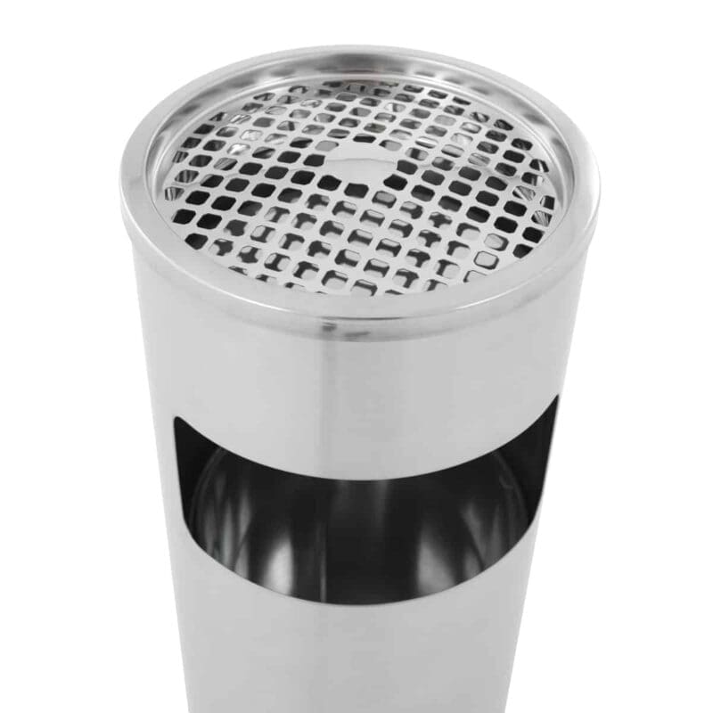 Ronde as-papierbak mat RVS - VB 650187 - Afbeelding 2