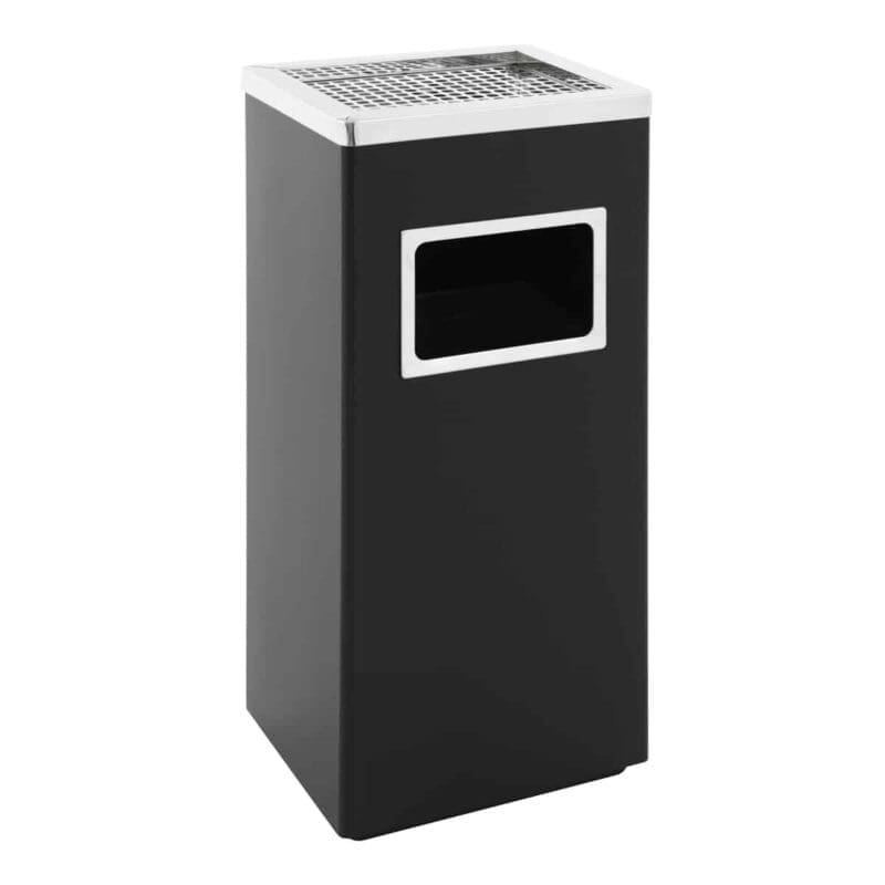 As-papierbak zwart, RVS - VB 650194