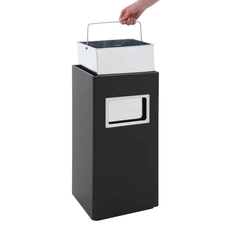 As-papierbak zwart, RVS - VB 650194 - Afbeelding 3
