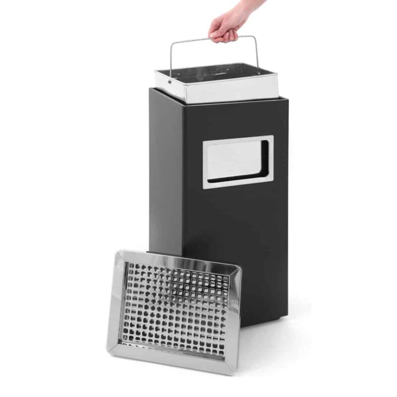 As-papierbak zwart, RVS - VB 650194 - Afbeelding 4