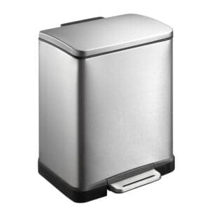 E-Cube pedaalemmer 20 liter mat RVS - VB 926820