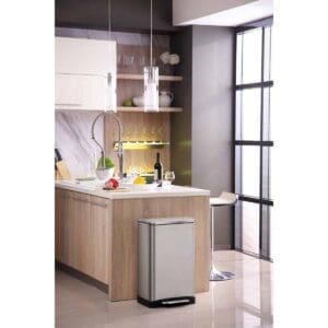 E-Cube pedaalemmer 40 liter mat RVS - VB 926840 - Afbeelding 8