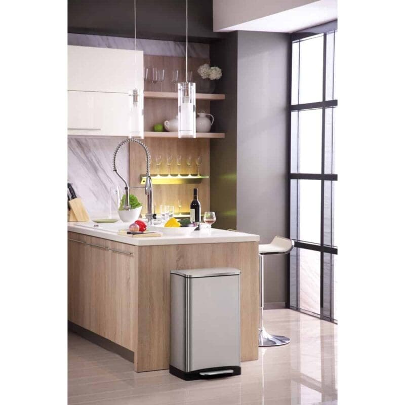 E-Cube pedaalemmer 40 liter mat RVS - VB 926840 - Afbeelding 8