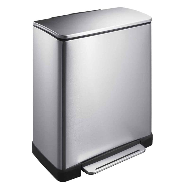 E-Cube pedaalemmer 50 liter mat RVS - VB 926850
