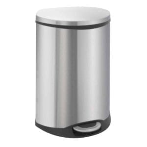 Shell Bin recycling pedaalemmer 22+22 liter mat RVS - VB 921844