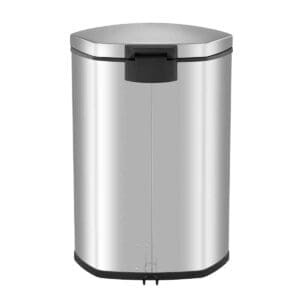 Shell Bin recycling pedaalemmer 22+22 liter mat RVS - VB 921844 - Afbeelding 3