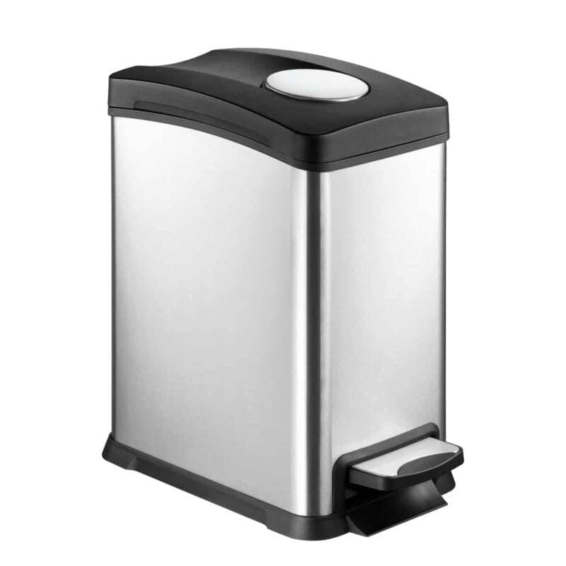 EKO Rejoice pedaalemmer 8L Mat RVS - VB 922808