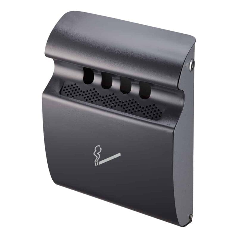 Wandasbak robuust 3 liter donkergrijs, lichtgrijs - VB 660001