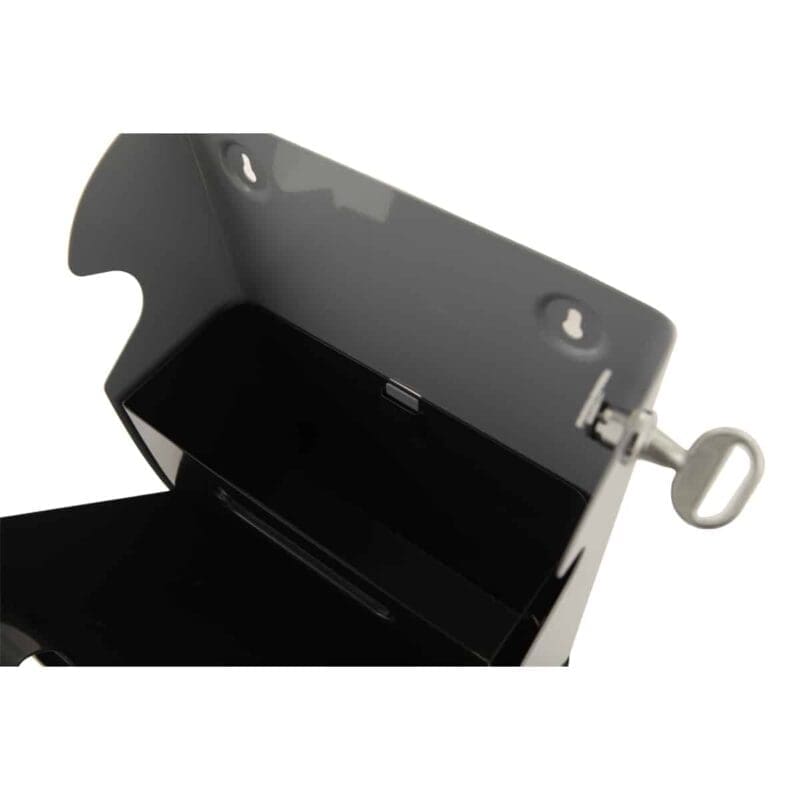 Wandasbak robuust 3 liter donkergrijs, lichtgrijs - VB 660001 - Afbeelding 2