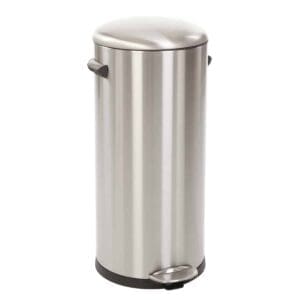 Belle Deluxe pedaalemmer 30 liter mat RVS - VB 921730