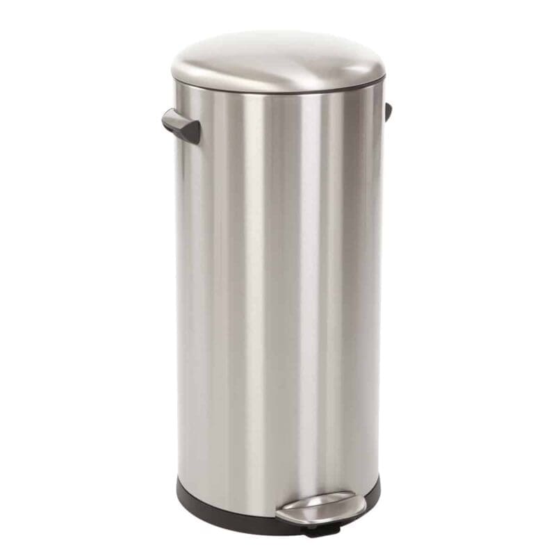 Belle Deluxe pedaalemmer 30 liter mat RVS - VB 921730