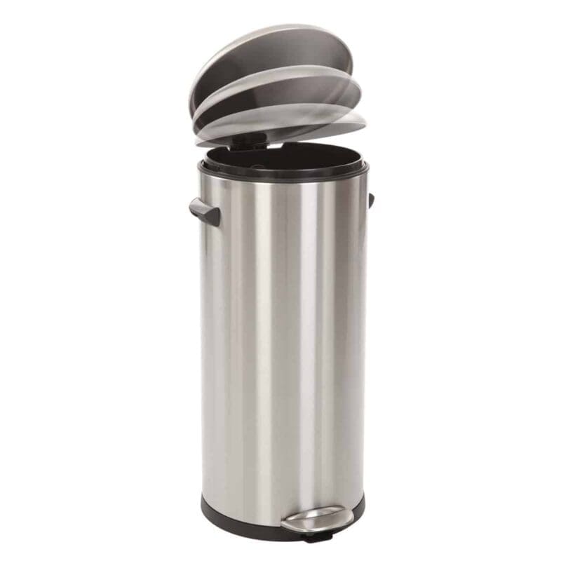 Belle Deluxe pedaalemmer 30 liter mat RVS - VB 921730 - Afbeelding 2