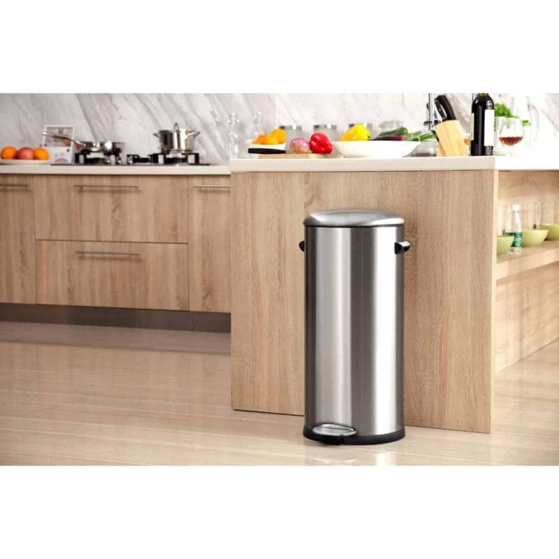 Belle Deluxe pedaalemmer 30 liter mat RVS - VB 921730 - Afbeelding 4