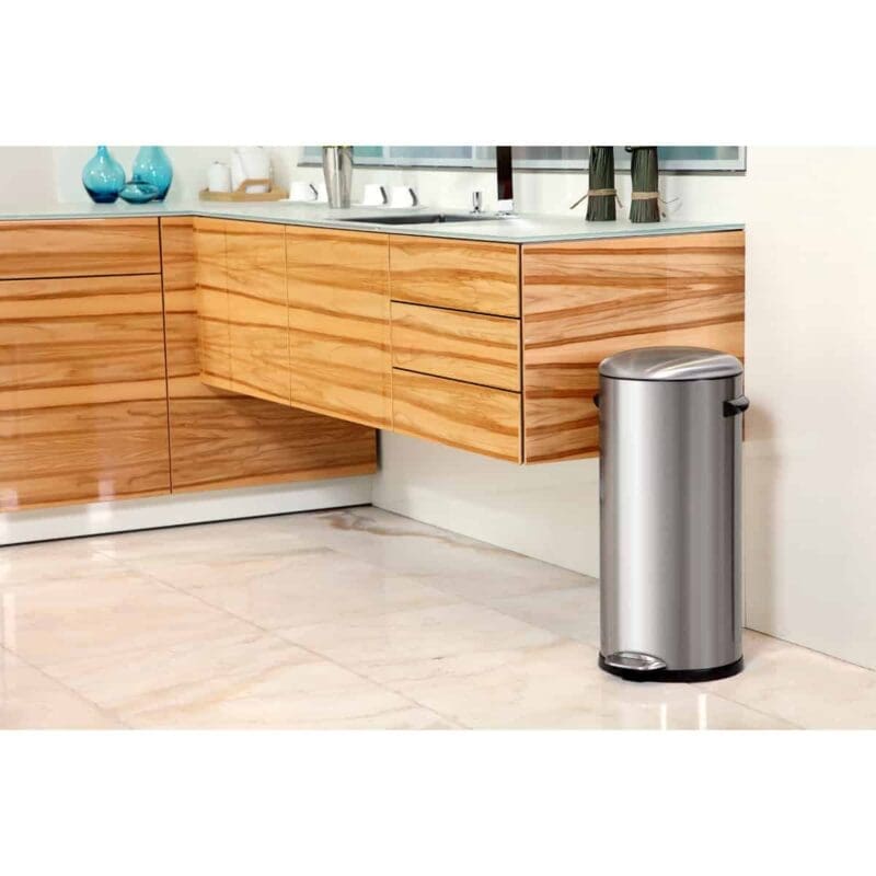 Belle Deluxe pedaalemmer 30 liter mat RVS - VB 921730 - Afbeelding 5