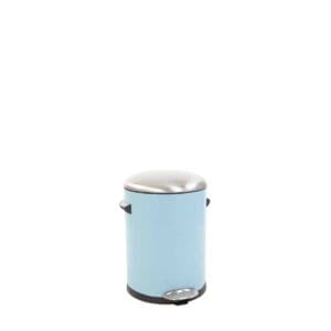 Belle Deluxe pedaalemmer 5 liter licht blauw, sandcoated - VB 921705