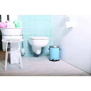 Belle Deluxe pedaalemmer 5 liter licht blauw, sandcoated - VB 921705 - Afbeelding 3