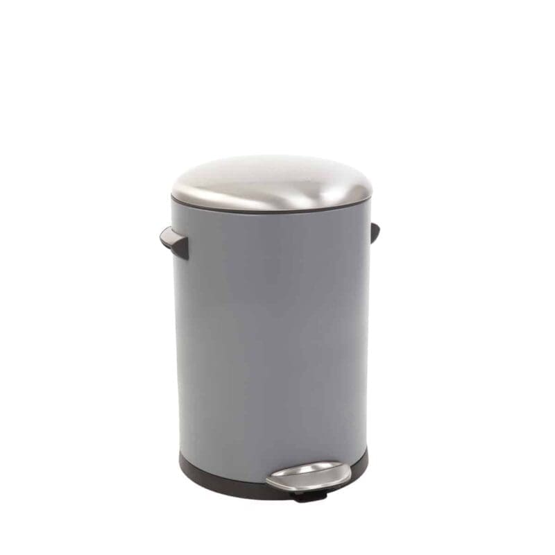Belle Deluxe pedaalemmer 12 liter grijs, sandcoated - VB 921712
