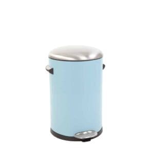 Belle Deluxe pedaalemmer 12 liter licht blauw, sandcoated - VB 921712
