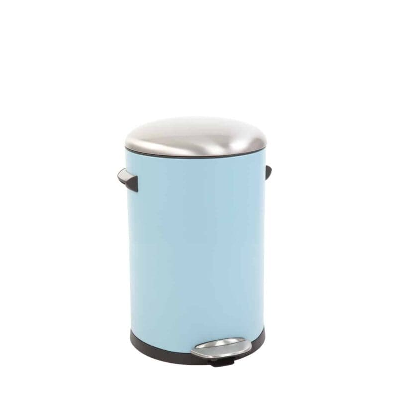 Belle Deluxe pedaalemmer 12 liter licht blauw, sandcoated - VB 921712