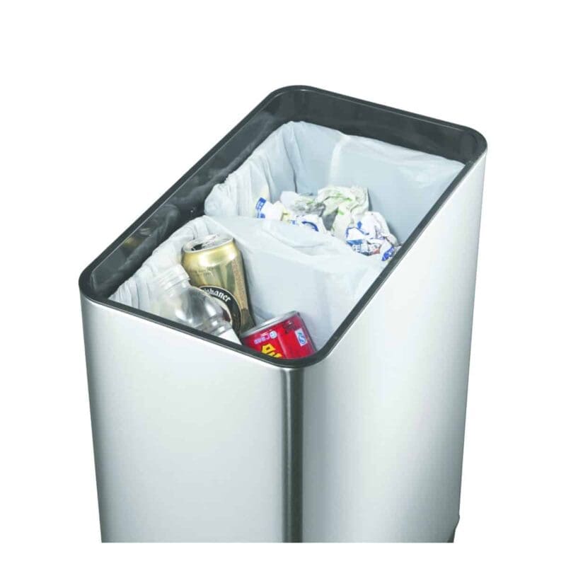 Phantom recycler Sensor Bin 20+20 liter mat RVS, zwart - VB 927740 - Afbeelding 4