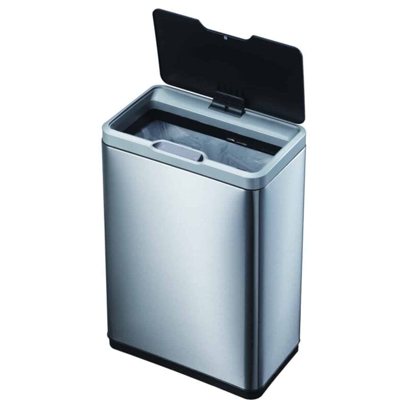 Mirage Sensor Bin 45 liter mat RVS, zwart - VB 927845 - Afbeelding 2