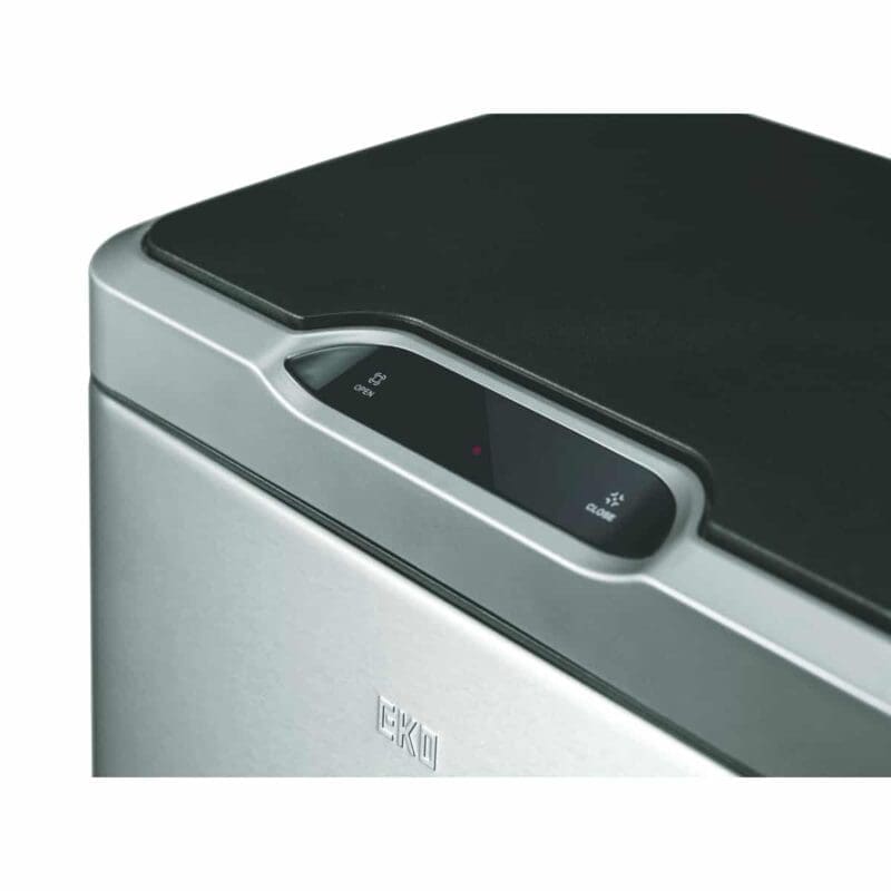 Mirage recycler Sensor Bin 20+20 liter mat RVS, zwart - VB 927840 - Afbeelding 2