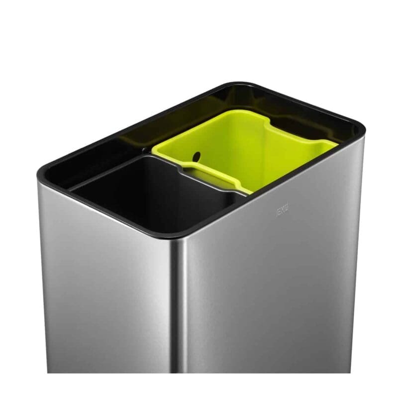 Mirage recycler Sensor Bin 20+20 liter mat RVS, zwart - VB 927840 - Afbeelding 7