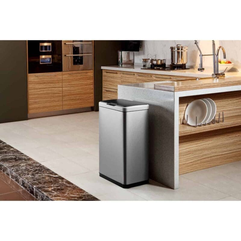 Mirage recycler Sensor Bin 20+20 liter mat RVS, zwart - VB 927840 - Afbeelding 11