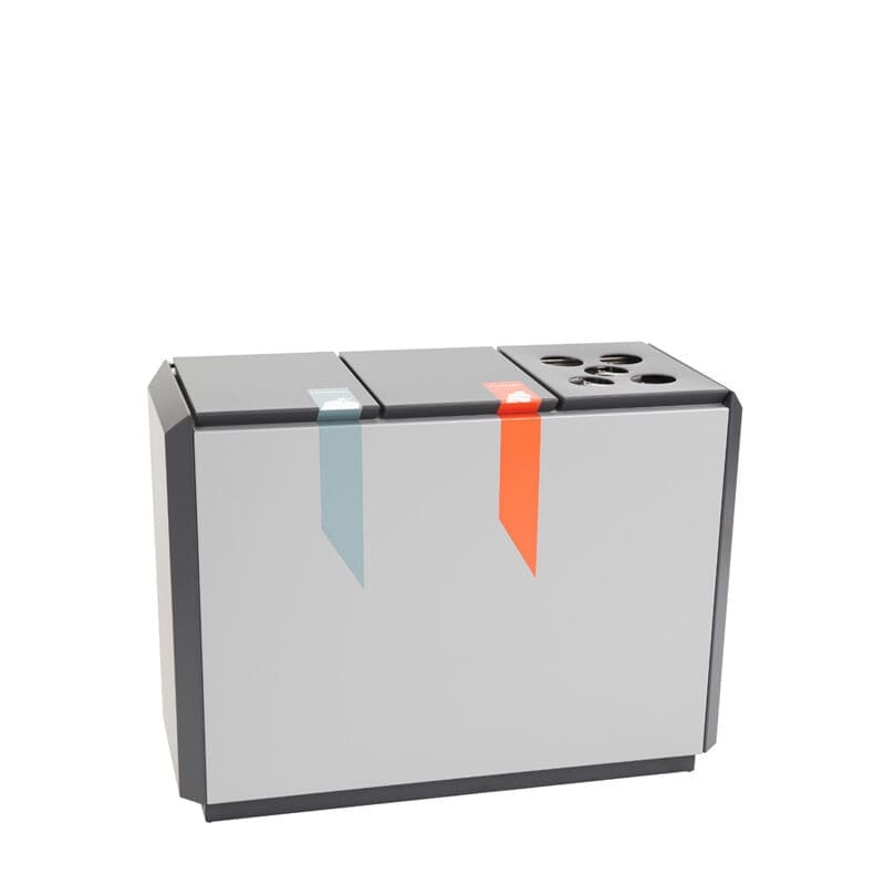RecycloStar 3 met bekerinzet grafietgrijs, lichtgrijs - VB 708390