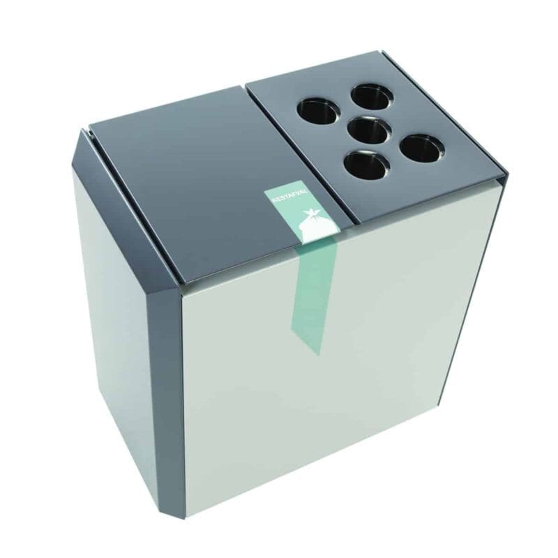 RecycloStar 2 met bekerinzet grafietgrijs, lichtgrijs - VB 708413 - Afbeelding 2