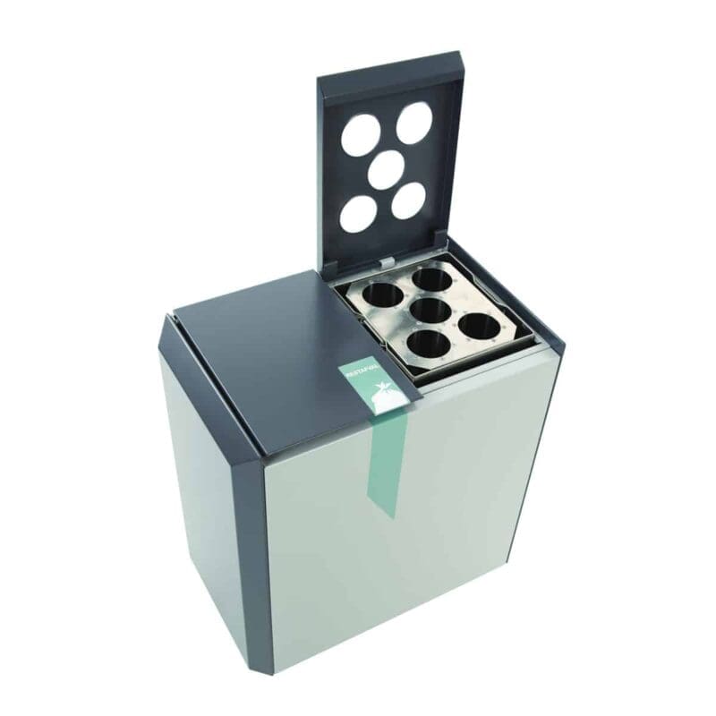 RecycloStar 2 met bekerinzet grafietgrijs, lichtgrijs - VB 708413 - Afbeelding 3