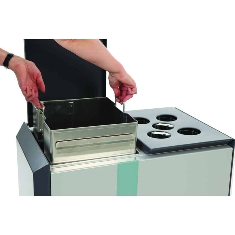 RecycloStar 2 met bekerinzet grafietgrijs, lichtgrijs - VB 708413 - Afbeelding 4