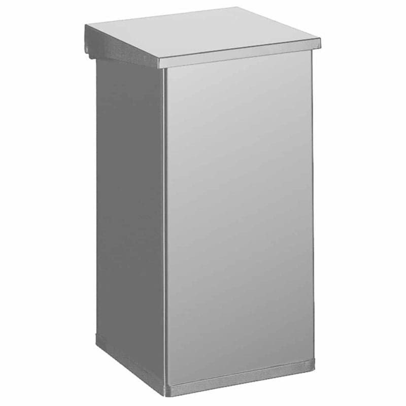 Carro-Lift met demper 55 liter aluminiumgrijs - VB 709717