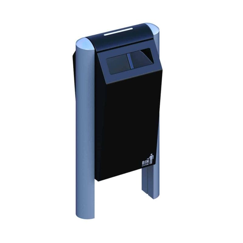 Double BIN 90 liter zwart - VB 711529 - Afbeelding 3