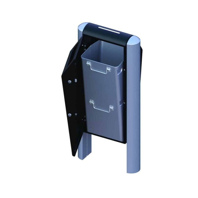 Double BIN 90 liter zwart - VB 711529 - Afbeelding 5