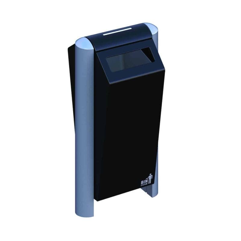 Double BIN 120 liter zwart - VB 711543 - Afbeelding 2
