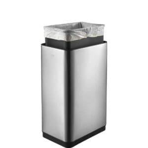 Mirage Sensor Bin 30 liter mat RVS, zwart - VB 927830 - Afbeelding 5