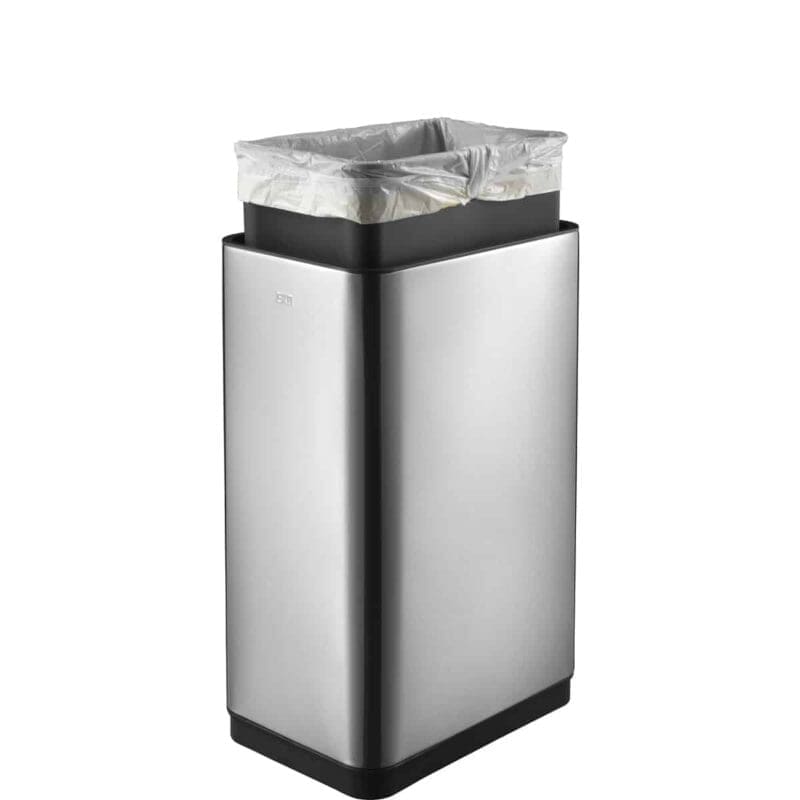 Mirage Sensor Bin 30 liter mat RVS, zwart - VB 927830 - Afbeelding 5