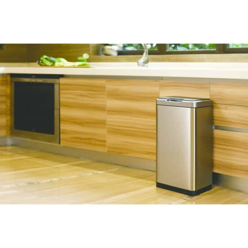 Mirage Sensor Bin 30 liter mat RVS, zwart - VB 927830 - Afbeelding 9