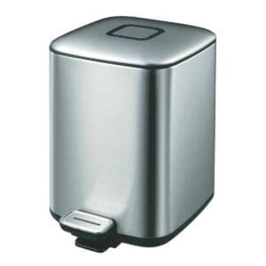 Regent pedaalemmer 6 liter mat RVS - VB 938806
