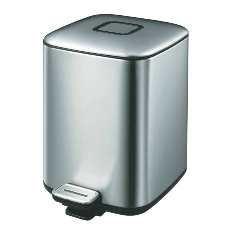 Regent pedaalemmer 6 liter mat RVS - VB 938806