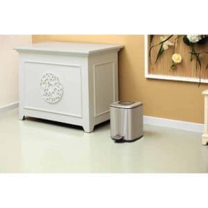 Regent pedaalemmer 6 liter mat RVS - VB 938806 - Afbeelding 10