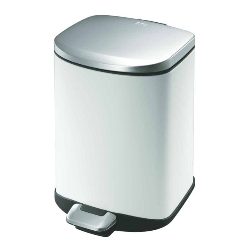Della pedaalemmer 6 liter wit - VB 936606