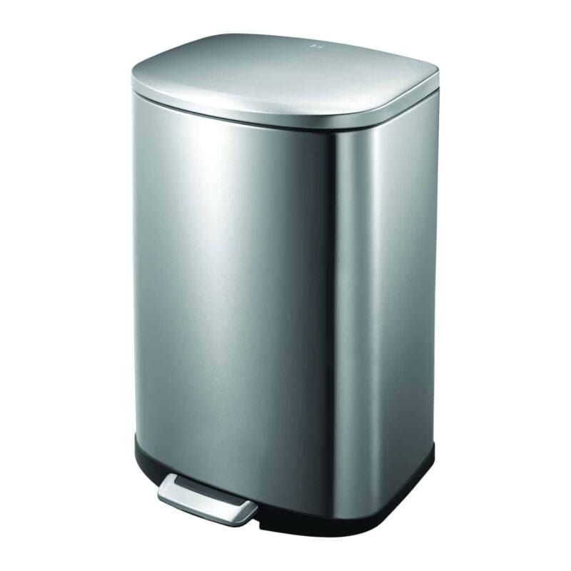 Della pedaalemmer 50 liter mat RVS - VB 936650