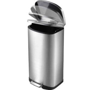 Della pedaalemmer 50 liter mat RVS - VB 936650 - Afbeelding 3