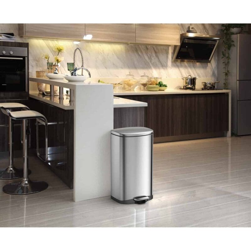 Della pedaalemmer 50 liter mat RVS - VB 936650 - Afbeelding 8
