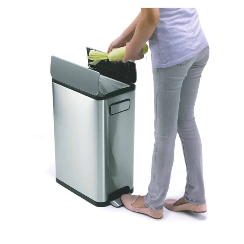 Ecofly pedaalemmer 45 liter mat RVS - VB 937745 - Afbeelding 11