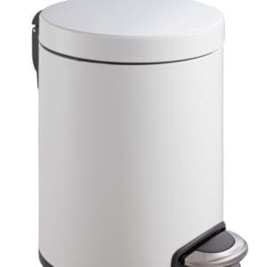 Serene pedaalemmer 5 liter wit - VB 921505