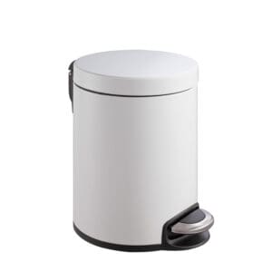 Serene pedaalemmer 5 liter wit - VB 921505 - Afbeelding 2