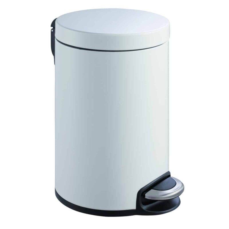 Serene pedaalemmer 20 liter wit - VB 921520